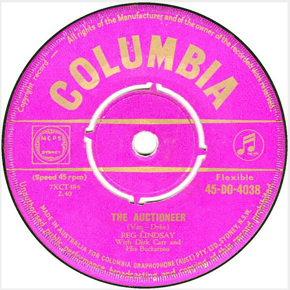 Reg Lindsay With Dick Carr And His Buckaroos* : The Ghost Of Tom Dooley (7")