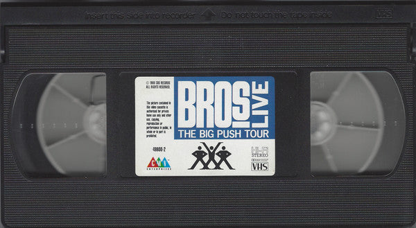 Bros : The Big Push Tour Live (VHS)