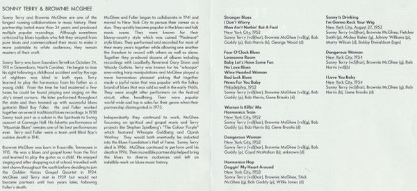 Sonny Terry & Brownie McGhee : Harmonica Train (CD, Comp, Mono)