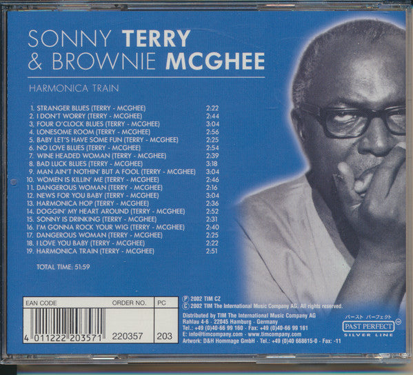 Sonny Terry & Brownie McGhee : Harmonica Train (CD, Comp, Mono)