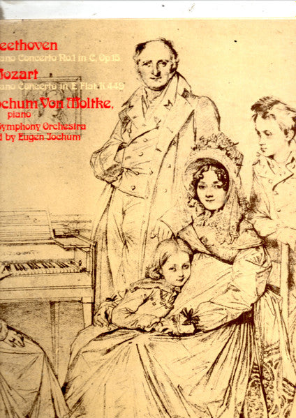 Beethoven*, Mozart*, Veronica Jochum Von Moltke*, Bamberger Symphoniker, Eugen Jochum : Beethoven: Piano Concerto No. 1 In C, Op. 15 / Mozart: Pianot Concerto In E Flat, K.449 (LP)