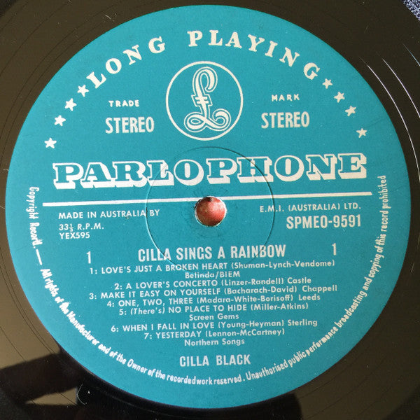 Cilla Black : Cilla Sings A Rainbow (LP, Album)
