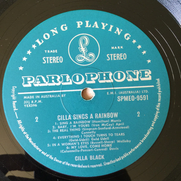 Cilla Black : Cilla Sings A Rainbow (LP, Album)