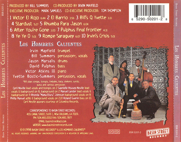 Los Hombres Calientes : Los Hombres Calientes (CD, Album)