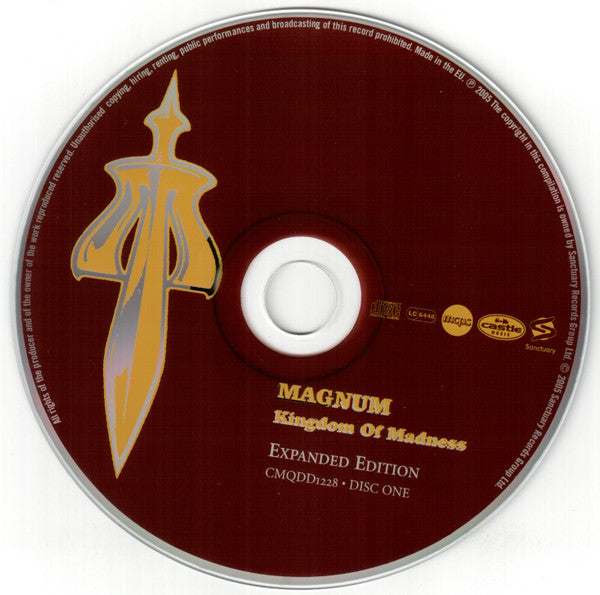 Magnum (3) : Kingdom Of Madness (2xCD, Album, RM, Exp)