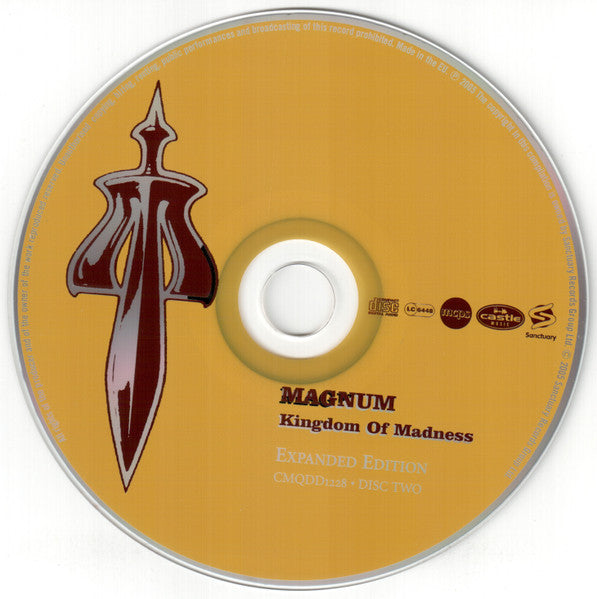 Magnum (3) : Kingdom Of Madness (2xCD, Album, RM, Exp)