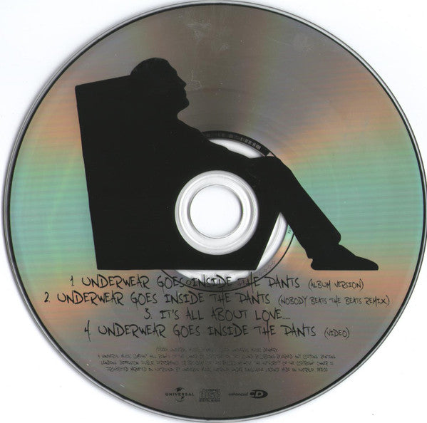 Lazyboy (2) : Underwear Goes Inside The Pants (CD, Single, Enh)