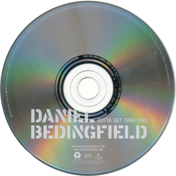 Daniel Bedingfield : Gotta Get Thru This (CD, Album)