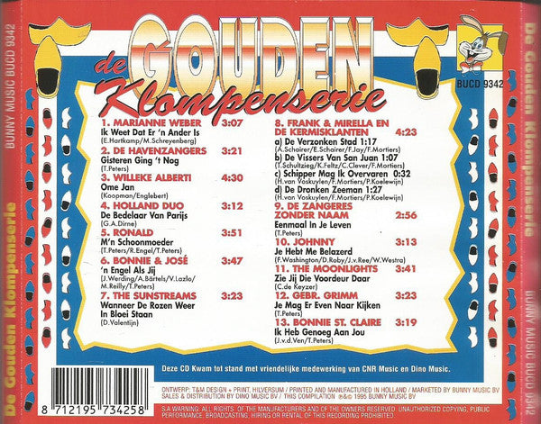 Various : De Gouden Klompenserie Promotie-CD (CD, Comp, Promo)