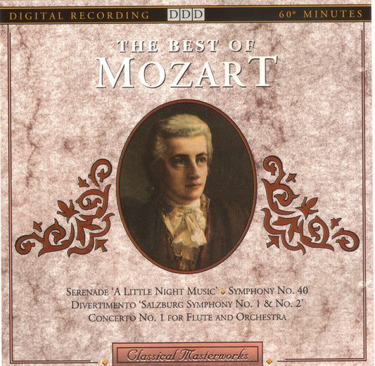 Wolfgang Amadeus Mozart : The Best Of Mozart (CD, Comp)