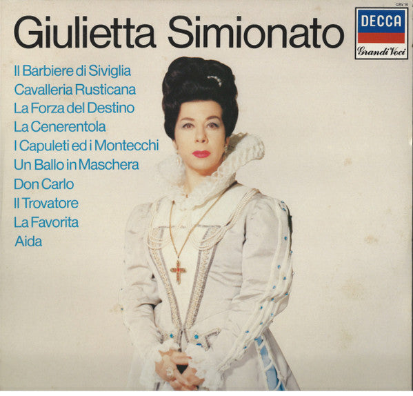 Giulietta Simionato : Giulietta Simionato (LP, Comp)