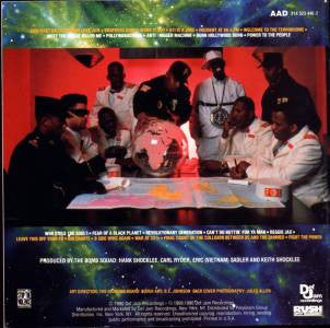 Public Enemy : Fear Of A Black Planet (CD, Album, RP, UML)