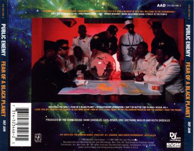 Public Enemy : Fear Of A Black Planet (CD, Album, RP, UML)