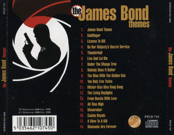 The Hollywood Studio Orchestra : The James Bond Themes (CD)