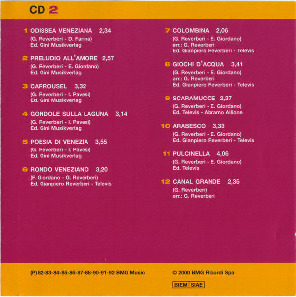 Rondò Veneziano : I Grandi Successi Originali (2xCD, Comp)
