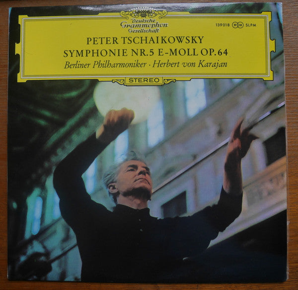 Pyotr Ilyich Tchaikovsky, Berliner Philharmoniker · Herbert Von Karajan : Symphonie Nr.5 E-Moll Op.64 (LP)