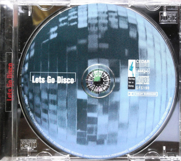 Various : Lets Go Disco (CD, Album, Comp, RM, Multichannel, Dol)