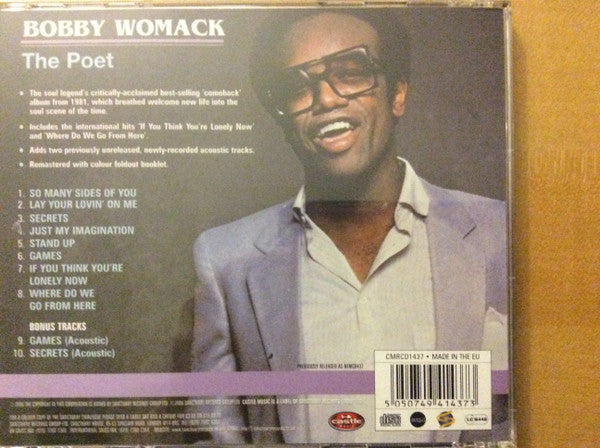 Bobby Womack : The Poet (CD, Album, RE)