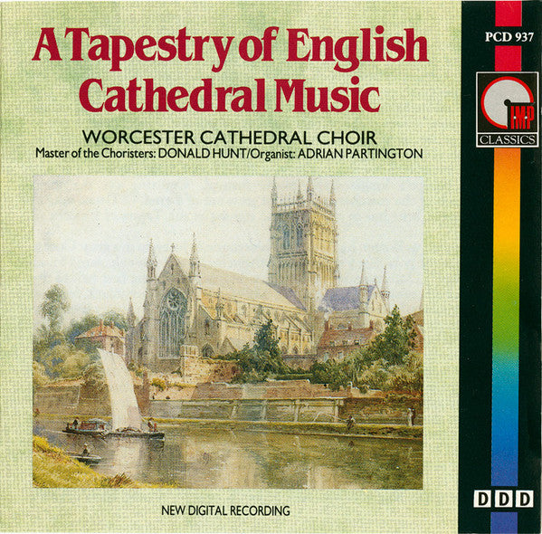 Choir Of Worcester Cathedral, Donald Hunt, Adrian Partington : A Tapestry Of English Cathedral Music (CD)