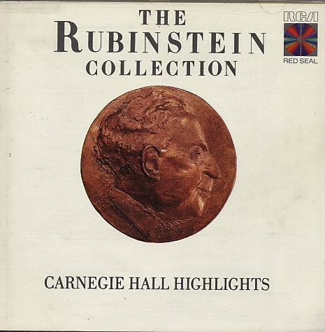 Various, Arthur Rubinstein : Carnegie Hall Highlights (CD, RE, RM)