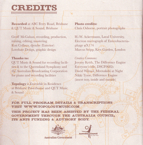 Topology : Difference Engine (CD)