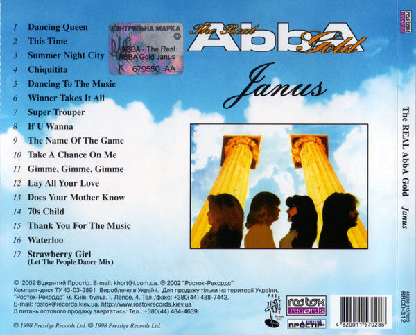 The Real Abba Gold : Janus (CD, Album)