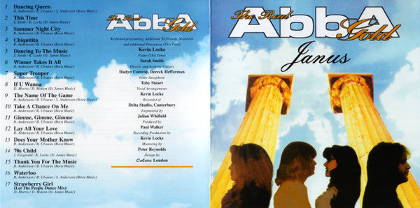 The Real Abba Gold : Janus (CD, Album)
