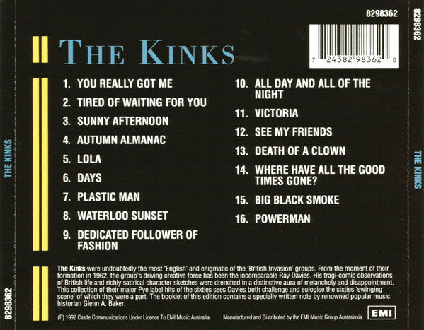 The Kinks : The Kinks (CD, Comp)