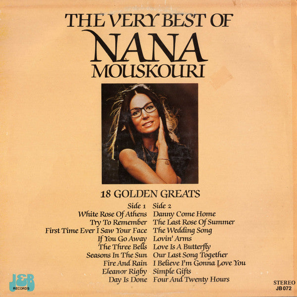 Nana Mouskouri : The Very Best Of Nana Mouskouri (LP, Comp)