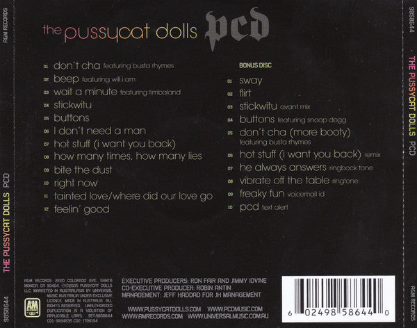 The Pussycat Dolls : PCD (2xCD, Album, Sli)