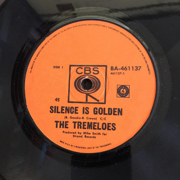 The Tremeloes : Silence Is Golden (7", Single)