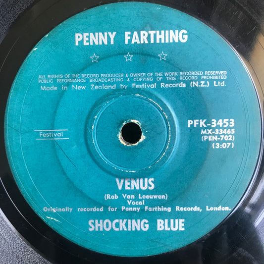 Shocking Blue : Venus / Hot Sand (7", Single, RP)