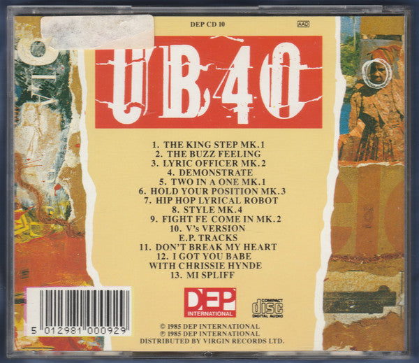 UB40 : Baggariddim (CD, Album, RP)