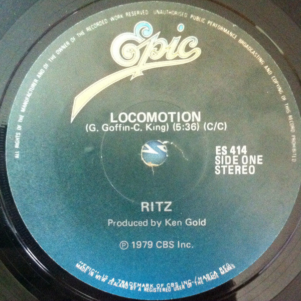 Ritz : Locomotion (7", Single)