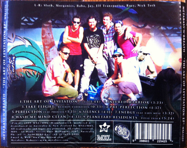 Metabass 'N' Breath : The Art Of Levitation EP (CD, EP)