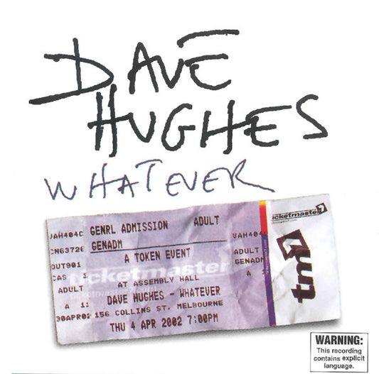 Dave Hughes (2) : Whatever (CD, Album)