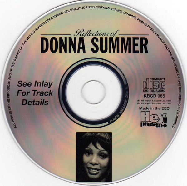 Donna Summer : Reflections Of Donna Summer  (CD)