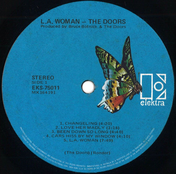 The Doors : L.A. Woman (LP, Album)