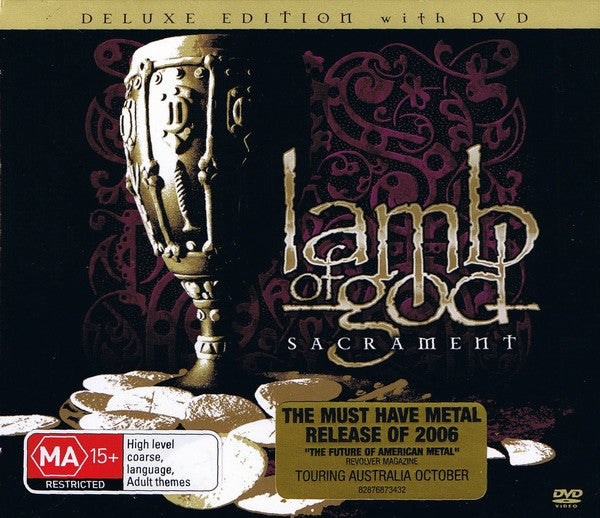 Lamb Of God : Sacrament (CD, Album + DVD-V, PAL)