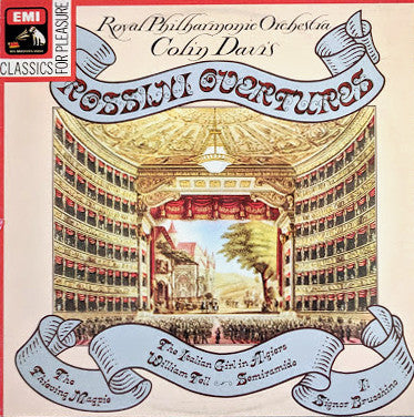 Rossini* - Royal Philharmonic Orchestra / Colin Davis* : Rossini Overtures (LP, Album, RE)