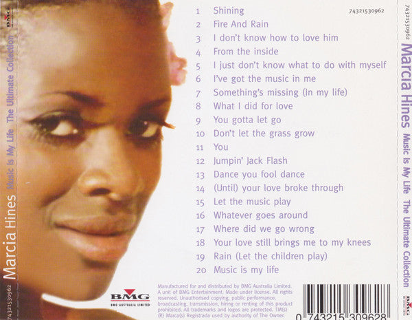 Marcia Hines : Music Is My Life The Ultimate Collection (CD, Comp)