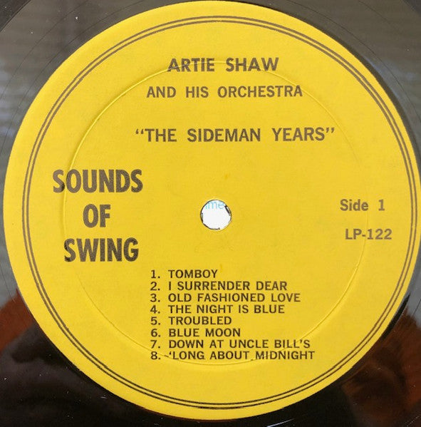 Artie Shaw, Red Norvo All-Stars, Frankie Trumbauer Orchestra*, Mildred Bailey Orch.*, Wingy Mannone All Stars*, Billie Holiday's Group*, Adrian Rollini Orchestra* : The Sideman Years (LP, Comp, Mono, RP)