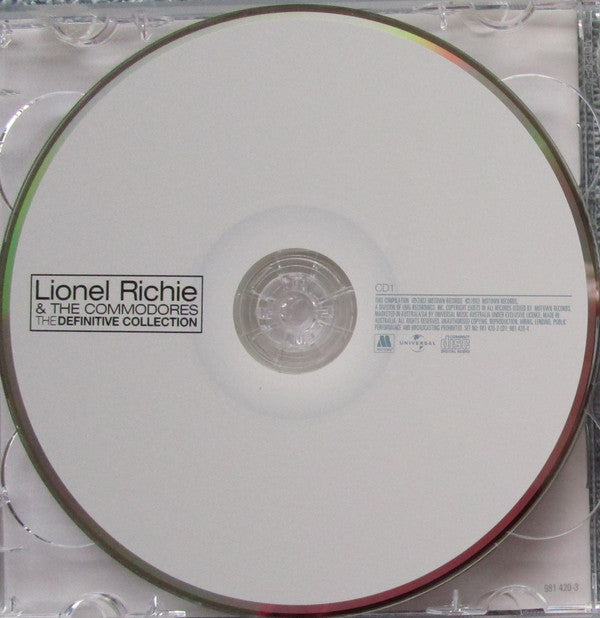 Lionel Richie & The Commodores* : The Definitive Collection (2xCD, Comp, RP)