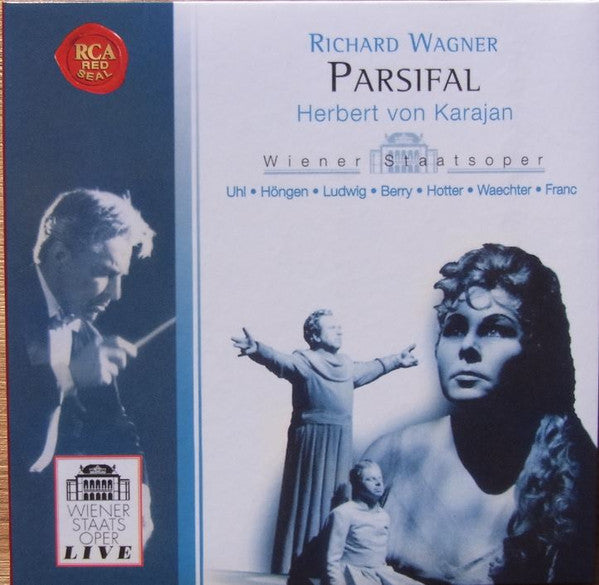 Richard Wagner, Herbert von Karajan, Christa Ludwig : Parsifal (4xCD + Box)