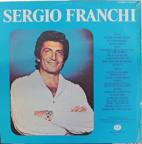 Sergio Franchi : 20 Magnificent Songs (LP, Comp)