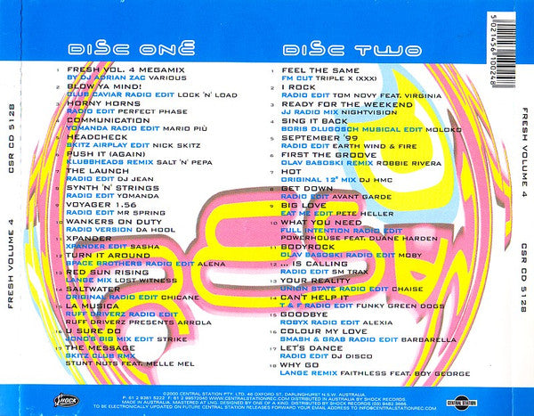 Various : Fresh Volume 4 (2xCD, Comp)