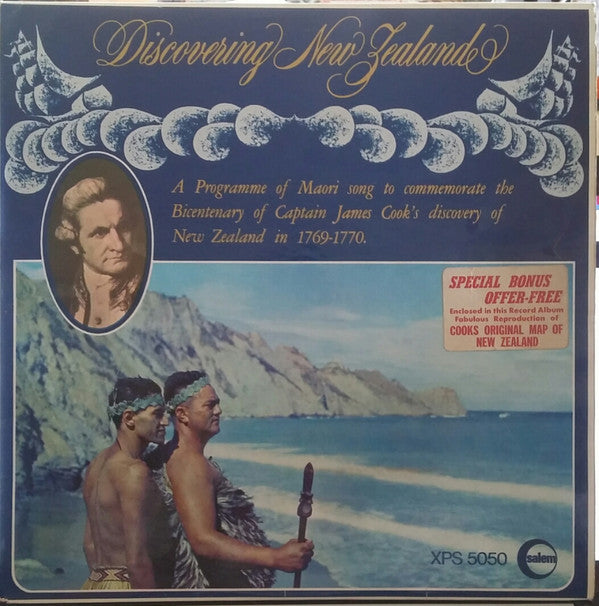 The Awatea Maori Singers, Ohau Maori Youth Club, The Church College Of New Zealand Maori Culture Group, New Zealand Maori Theatre Trust : Discovering New Zealand (LP, Album)