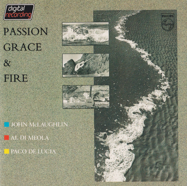 John McLaughlin, Al Di Meola, Paco De Lucia* : Passion Grace & Fire (CD, Album)