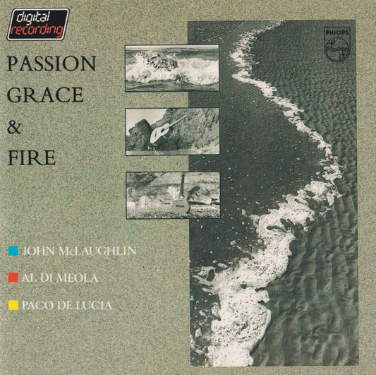 John McLaughlin, Al Di Meola, Paco De Lucia* : Passion Grace & Fire (CD, Album)
