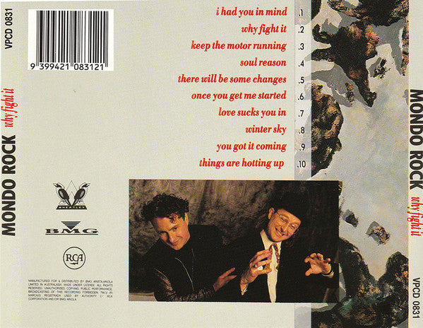 Mondo Rock : Why Fight It (CD, Album)